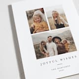 "Joyful Trio" - Holiday Cards in Noir by Angela Thompson - Detail
