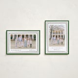 "Drawn Together in Blessings" - Holiday Cards in Wreath by Jacquie Foster - Photo Orientation Options