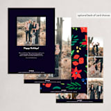 "Nailed It" - Holiday Cards in Snow by Laura Hamm - Back of Card Options