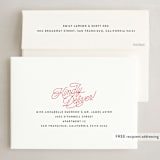 "Nailed It" - Holiday Cards in Snow by Laura Hamm - FREE Recipient Addressing