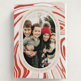 "Peppermint Flavor" - Holiday Cards in Peppermint by Oscar and Emma - Karly Depew - Folded Card