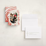 "Peppermint Flavor" - Holiday Cards in Peppermint by Oscar and Emma - Karly Depew - Assembled