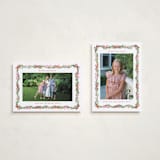 "Boughs of Bows" - Holiday Cards in Candy Cane by Sarah Knight - Photo Orientation Options