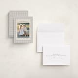 "Gingham Vintage" - Holiday Cards in Ash by Emily Betts - Assembled