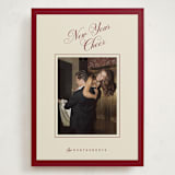 "Christmas Elegance" - Holiday Cards in Mulled Wine by Jen Ramsey - Front