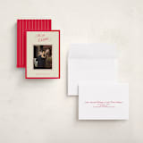 "Christmas Elegance" - Holiday Cards in Poinsettia by Jen Ramsey - Assembled
