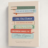 "Tales and Stories" - Holiday Cards in Blush by Sherley Ferreira - Folded Card