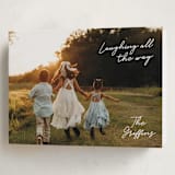 "Simple Nostalgia" - Holiday Cards in Snow by Lisa Assenmacher - Folded Card