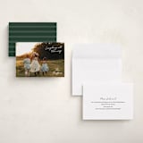 "Simple Nostalgia" - Holiday Cards in Snow by Lisa Assenmacher - Assembled