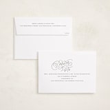 "Painted Garland" - Holiday Cards in Berry by Kristen Smith - FREE Recipient Addressing