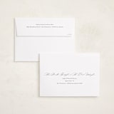 "Minimal Merry" - Holiday Cards in Snow by Stacey Meacham - FREE Recipient Addressing
