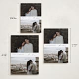 "Minimal Merry" - Holiday Cards in Snow by Stacey Meacham - Formats Available