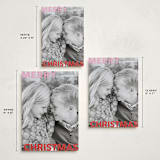 "Merry & Bold" - Holiday Cards in Candy Cane by Angela Thompson - Formats Available