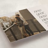 "New view" - Holiday Cards in Vanilla by Lea Delaveris - Detail