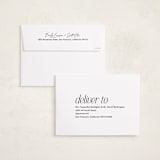 "New view" - Holiday Cards in Vanilla by Lea Delaveris - FREE Recipient Addressing