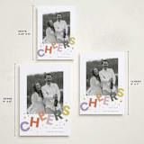 "Dazzle" - Holiday Cards in Fruit Punch by Everett Paper Goods - Formats Available
