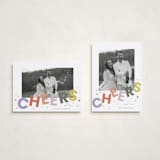 "Dazzle" - Holiday Cards in Fruit Punch by Everett Paper Goods - Photo Orientation Options