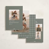 "Favourite Moments" - Holiday Cards in Tinsel by Adelyn T. - Back of Card Options