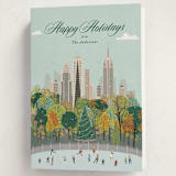 "New York for the Holidays" - Holiday Cards in Mint by Sherley Ferreira - Folded Card