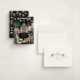 "God With Us Nativity" - Holiday Cards in Midnight by Alethea and Ruth - Assembled