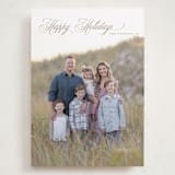 "Classically" - Holiday Cards in Sand by Christy Hy Lee - Front