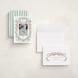 "a court of peace" - Holiday Cards in Cherry Wood by Grae - Assembled