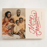 "retro vintage holiday" - Holiday Cards in Cherry by BR Designs - Front