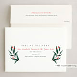 "Frosty" - Holiday Cards in Mint by Elly - FREE Recipient Addressing