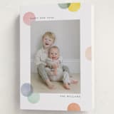 "Colorblock Confetti" - Holiday Cards in Confetti Cake by Robert and Stella - Folded Card