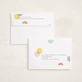 "Colorblock Confetti" - Holiday Cards in Confetti Cake by Robert and Stella - FREE Recipient Addressing