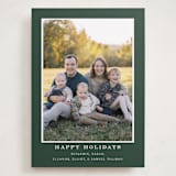 "Meadows" - Holiday Cards in Pine by Amy Kross - Front