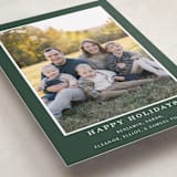 "Meadows" - Holiday Cards in Pine by Amy Kross - Detail