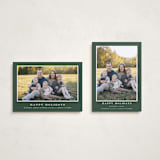 "Meadows" - Holiday Cards in Pine by Amy Kross - Photo Orientation Options