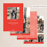 "Merry Lines" - Holiday Cards in Candy by Michelle Taylor - Back of Card Options