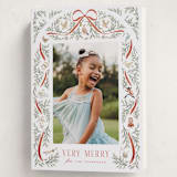 "Twelve Days" - Holiday Cards in Santa Suit by Leah Bisch - Folded Card