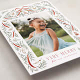"Twelve Days" - Holiday Cards in Santa Suit by Leah Bisch - Detail