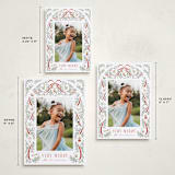 "Twelve Days" - Holiday Cards in Santa Suit by Leah Bisch - Formats Available