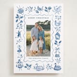 "Days of Christmas" - Holiday Cards in Snowflake by Sarah Knight - Front