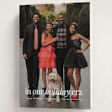 "holiday era" - Holiday Cards in Snow by Angela Marzuki - Folded Card