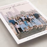 "Noël moderne" - Holiday Cards in Cloud by Benita Crandall - Detail