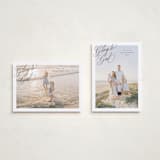 "Glory to" - Holiday Cards in Onyx by Pixel and Hank - Photo Orientation Options
