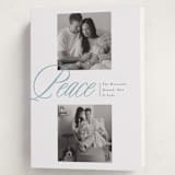 "Quiet Overlap" - Holiday Cards in Celestial by Susan Zinader - Folded Card