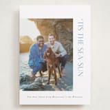 "Tis the Sea-Sun" - Holiday Cards in Sea Spray by Corinne Malesic - Front