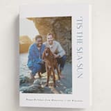 "Tis the Sea-Sun" - Holiday Cards in Sea Spray by Corinne Malesic - Folded Card