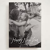 "Handwritten happy" - Holiday Cards in Penguin by Lea Delaveris - Front