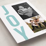 "Bold Type" - Holiday Cards in Icicle by Morgan Kendall - Detail