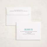 "Bold Type" - Holiday Cards in Icicle by Morgan Kendall - FREE Recipient Addressing