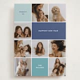 "Festive Collage" - Holiday Cards in Wintermint by Olivia Williams - Front