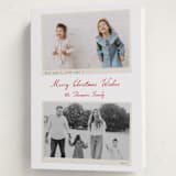 "Vintage Snapshots" - Holiday Cards in Stocking by Ashlee Townsend - Folded Card