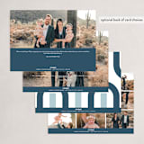 "Capital Joy" - Holiday Cards in Frost by Gwen Bedat - Back of Card Options